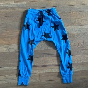 100% Authentic NuNuNu Kids Blue Jogger Pants Size 4-5